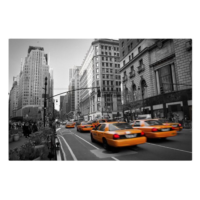 Tableaux sur toile en noir et blanc New York, New York !
