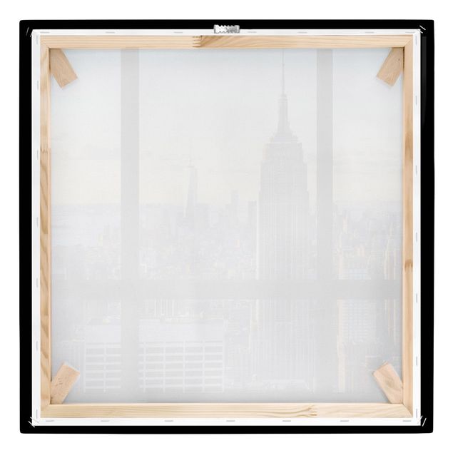 Tableaux muraux Fenêtre de New York Vue de l'Empire State Building