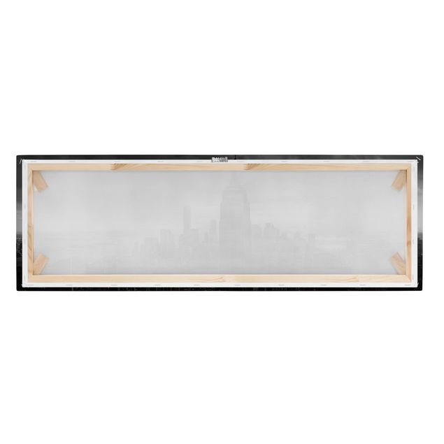 Tableaux sur toile en noir et blanc Vue de New York Rockefeller