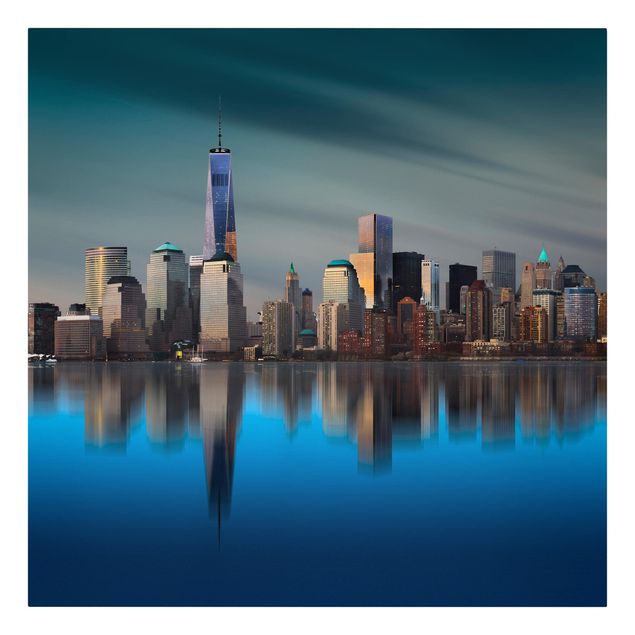 Tableau de ville New York World Trade Center