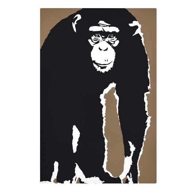 Toile singe Chimpanzé