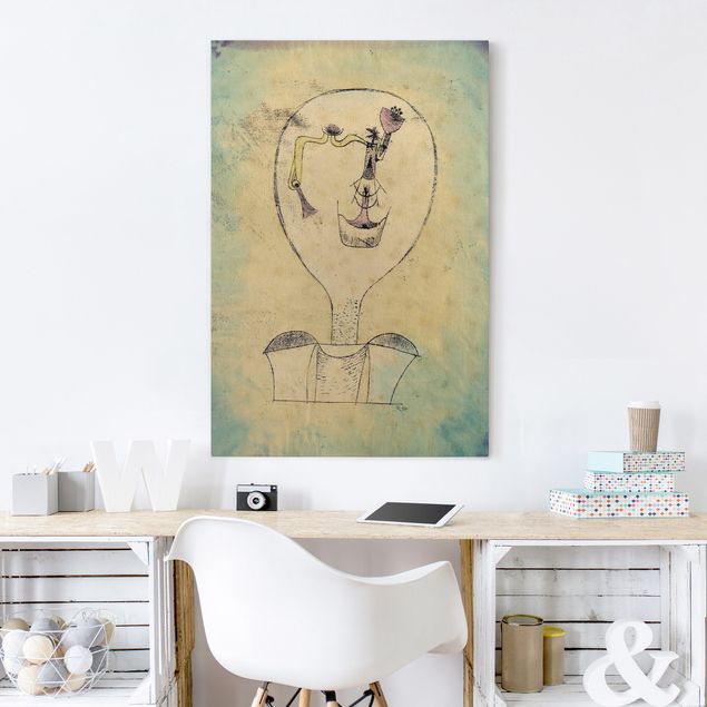 Tableaux Artistiques Paul Klee - Le bourgeon du sourire
