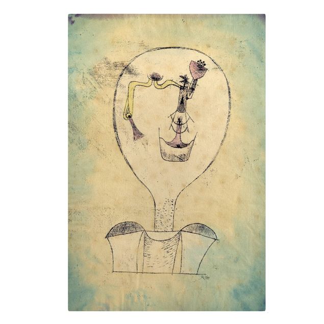 Tableau reproduction Paul Klee - Le bourgeon du sourire