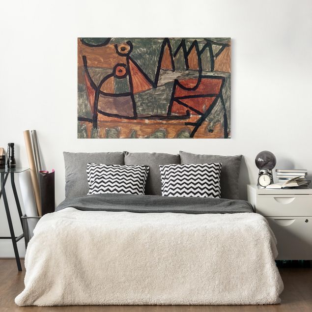 Décoration artistique Paul Klee - Voyage en bateau sinistre