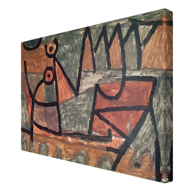 Paul Klee tableau Paul Klee - Voyage en bateau sinistre