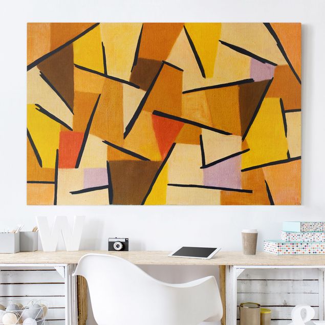 Déco murale cuisine Paul Klee - Combat harmonisé
