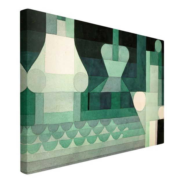 Tableau art abstrait Paul Klee - Écluses