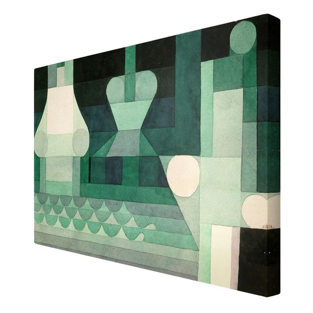 Tableau gris Paul Klee - Écluses