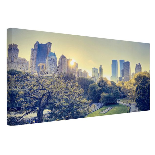 Tableau moderne Central Park paisible