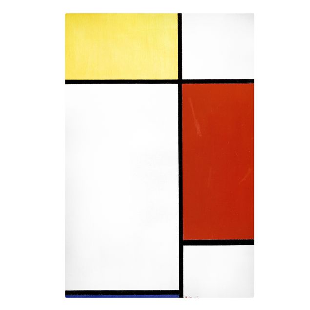Tableaux abstraits Piet Mondrian - Composition I