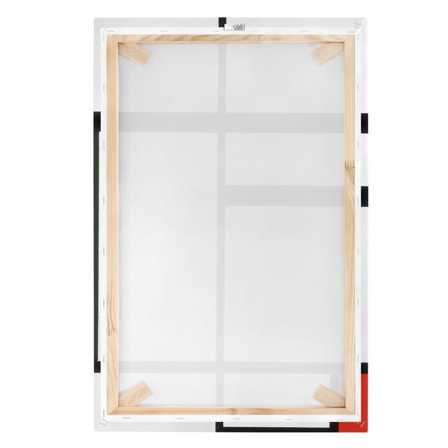 Tableaux Piet Mondrian Piet Mondrian - Composition avec rouge, noir et blanc