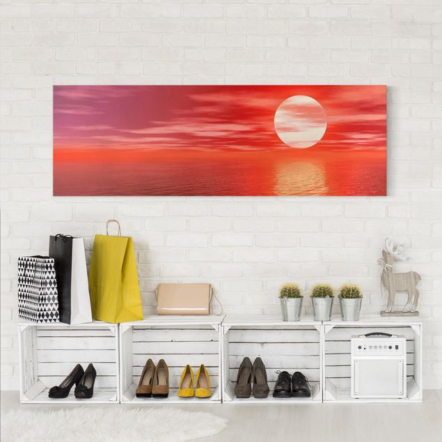 Tableaux paysage Red Sunset