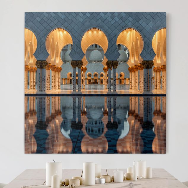 Décorations cuisine Reflets dans la mosquée