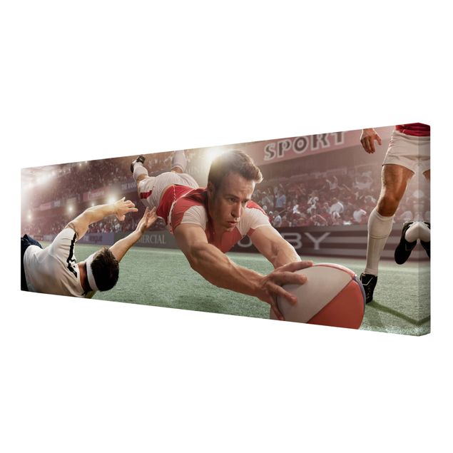 Impression sur toile - Rugby Action