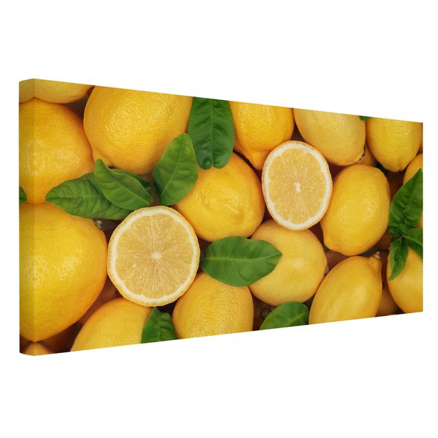 Tableaux fruits Citrons juteux