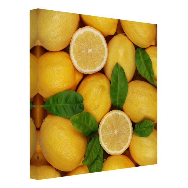 Tableaux fruits Citrons juteux