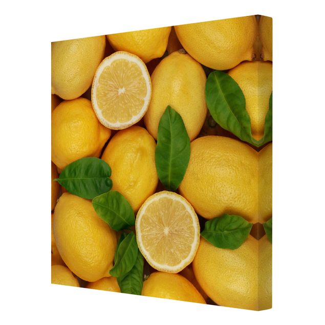 Tableaux jaunes Citrons juteux