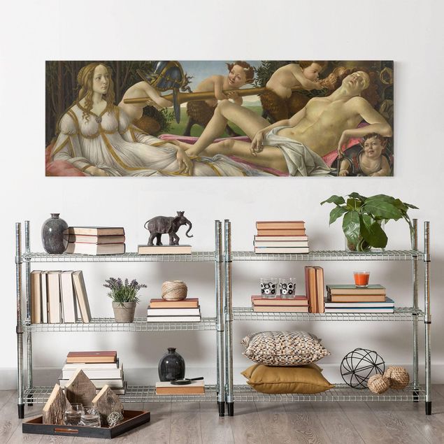 Tableau artistique Sandro Botticelli - Vénus et Mars