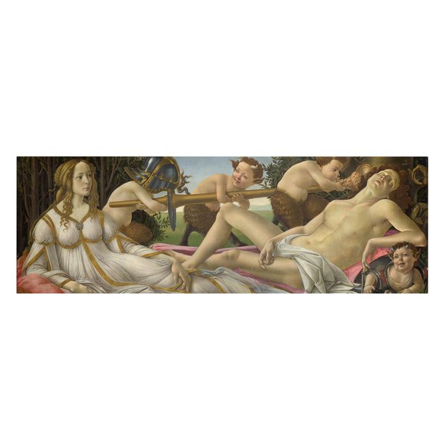 Tableaux reproduction Sandro Botticelli - Vénus et Mars