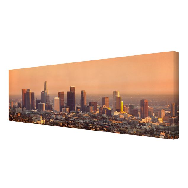 Tableaux muraux Silhouette urbaine de Los Angeles