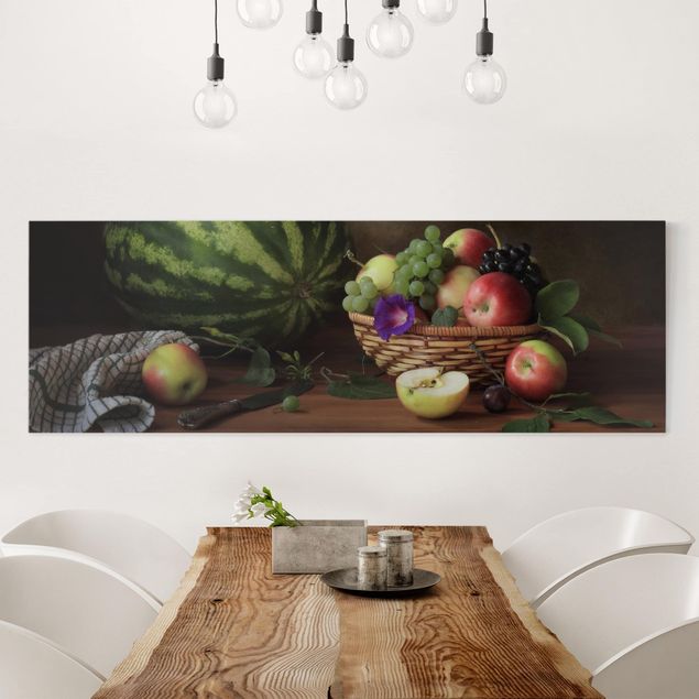 Déco murale cuisine Nature morte avec un melon