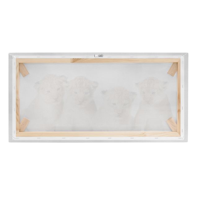 Toile animaux Sweet Lion Babys