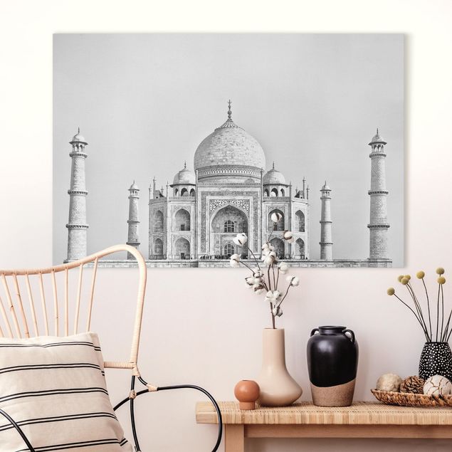 Tableau moderne Taj Mahal en gris