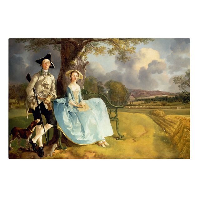 Tableau portraits Thomas Gainsborough - M. et Mme Andrews