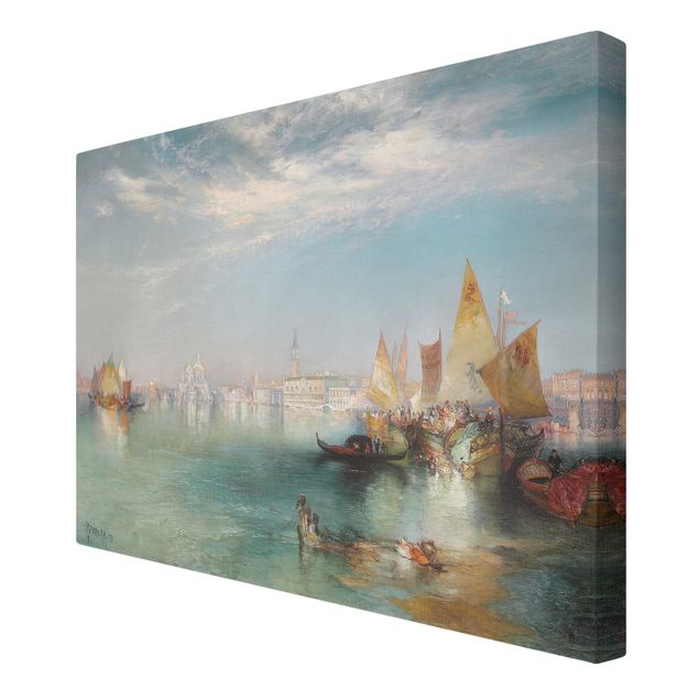 Tableau reproduction Thomas Moran - Grand Canal, Venise