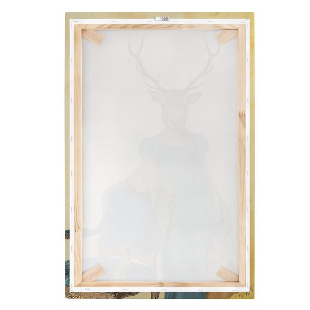 Tableaux muraux Portrait Animal - Dame cerf