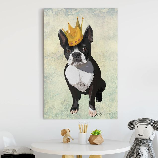 Déco mur cuisine Portrait d'animal - Roi des Terriers