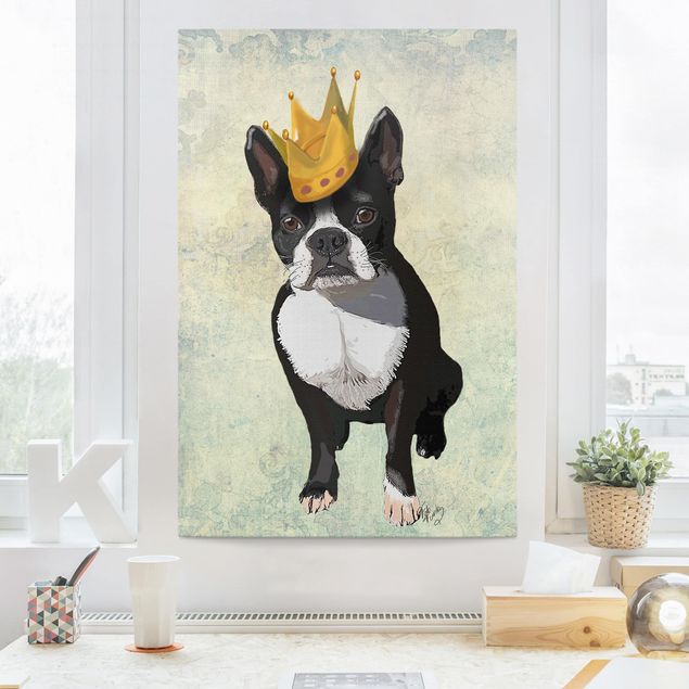 Tableau avec chien Portrait d'animal - Roi des Terriers