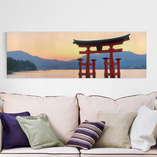 Tableau paysages Torii à Itsukushima