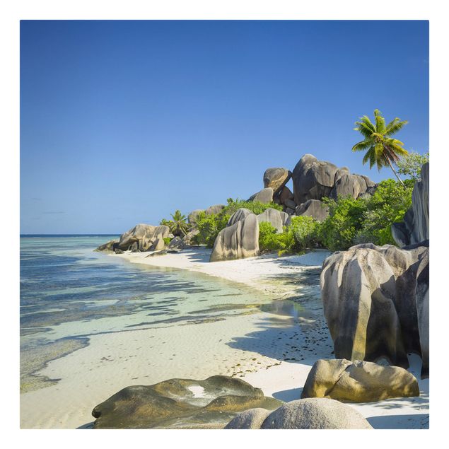 Tableau bord de mer Dream Beach Seychelles