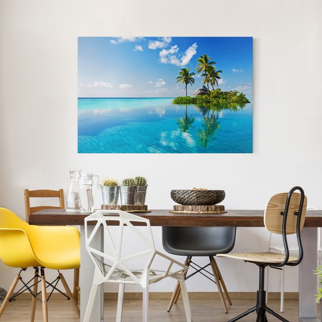 Tableaux sur toile Caraïbes Tropical Paradise