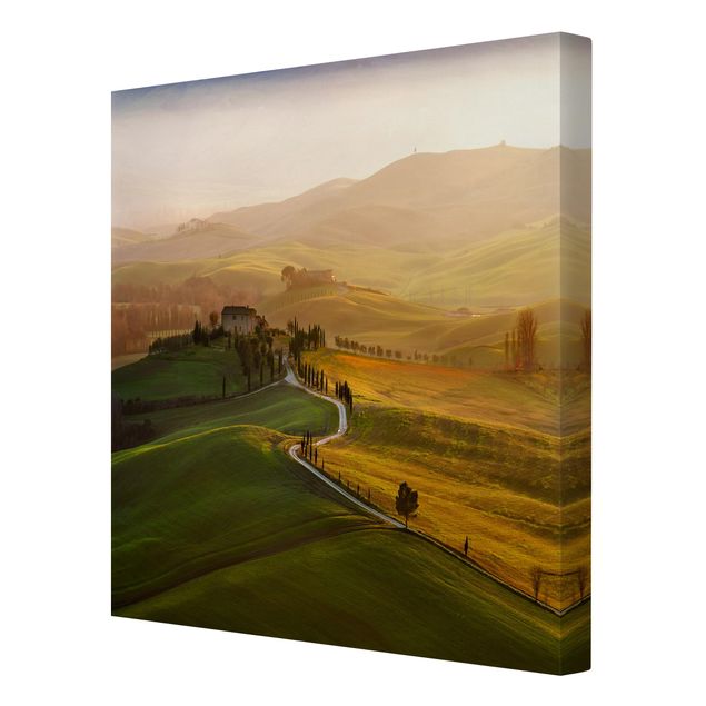 Tableau toile paysage Val d'Orcia