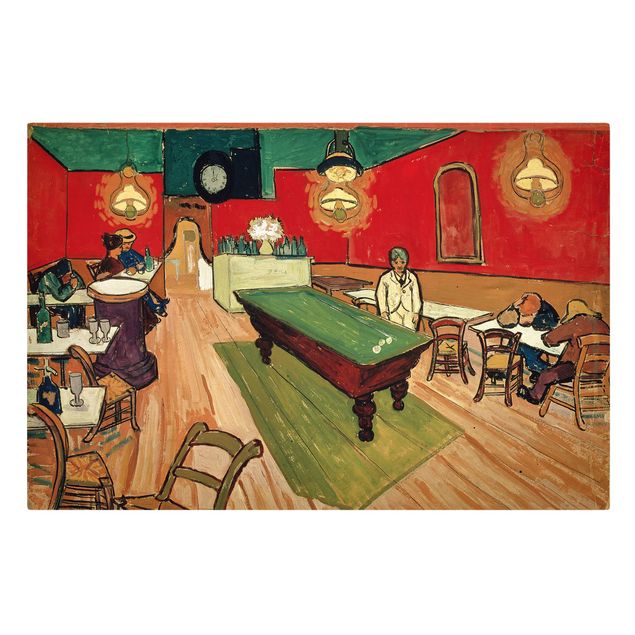 Tableaux Artistiques Vincent van Gogh - Le Café de la nuit