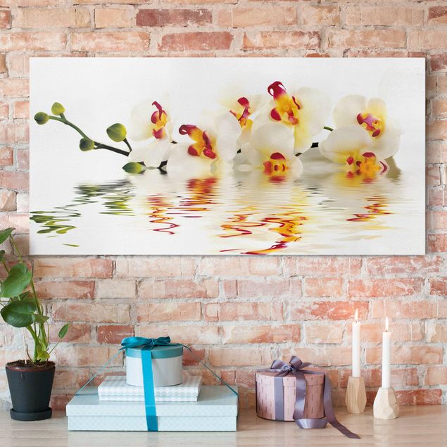 Déco murale cuisine Vivid Orchid Waters