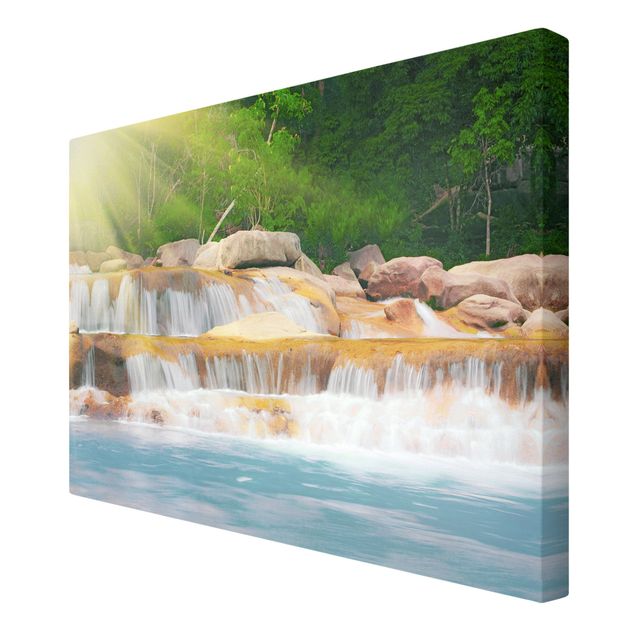 Tableau toile paysage Waterfall Clearance