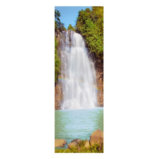 Tableau moderne Waterfall Romance