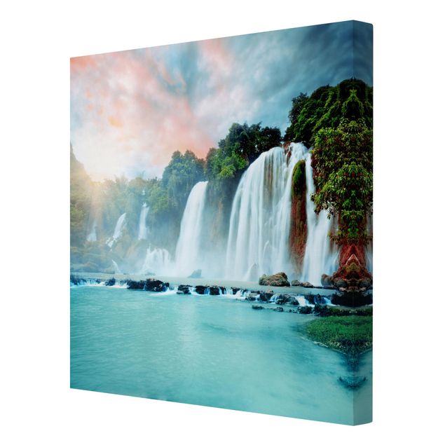 Tableau deco nature Panorama des chutes d'eau