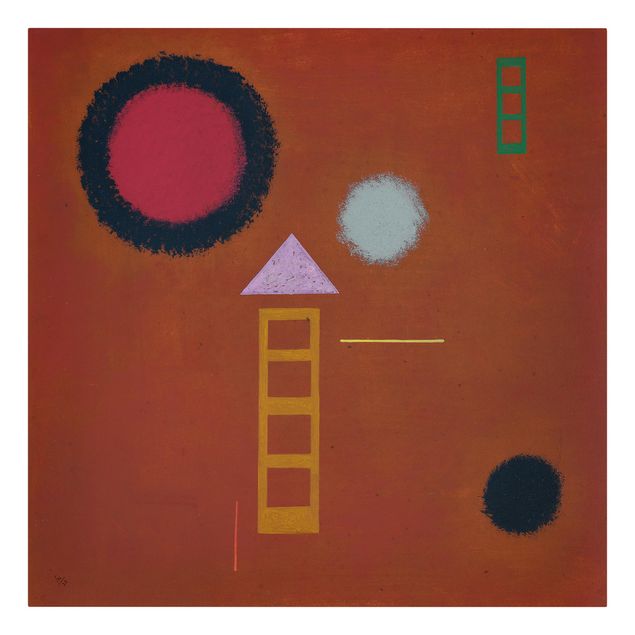 Tableau abstrait Wassily Kandinsky - Calmé
