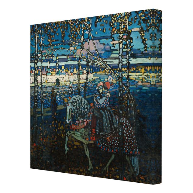 Tableau abstrait Wassily Kandinsky - Paar à cheval