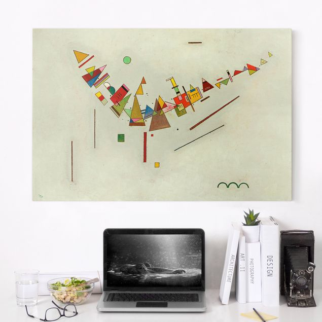 Déco mur cuisine Wassily Kandinsky - Balancement angulaire