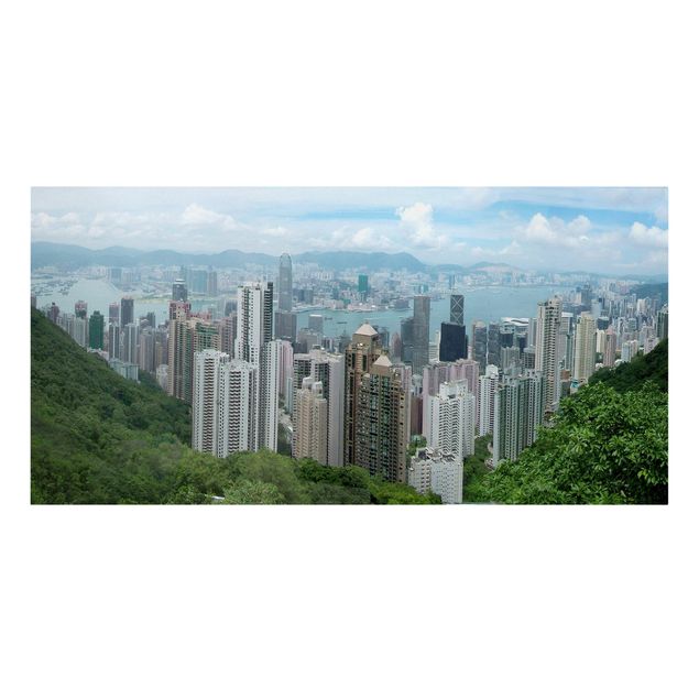 Tableau ville du monde Regarder Hongkong