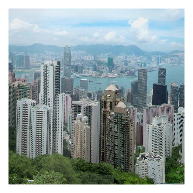 Tableau ville du monde Regarder Hongkong
