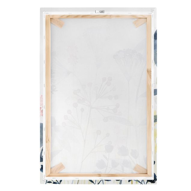 Impression sur toile - Wildflower Watercolour I