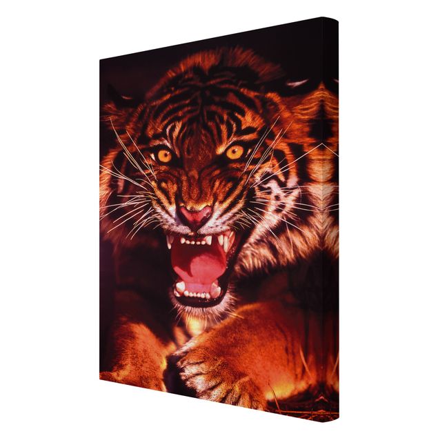 Tableaux moderne Tigre sauvage