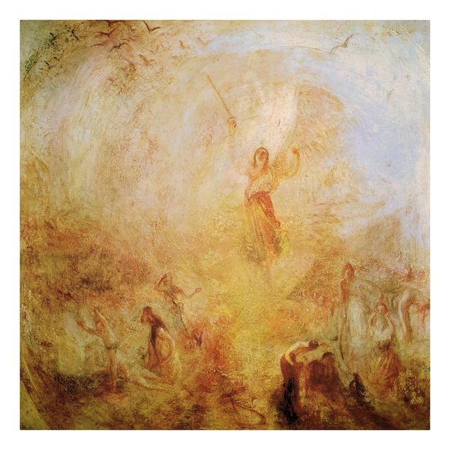 Tableau art abstrait William Turner - L'ange debout dans le soleil