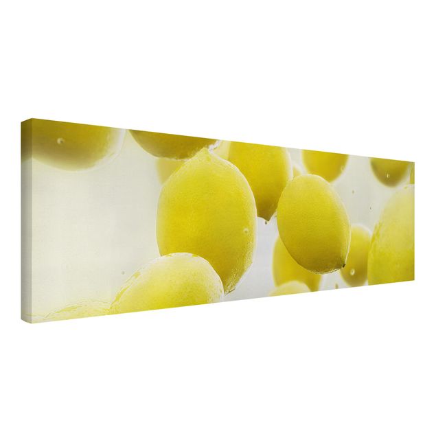 Tableaux fruits Citrons dans l'eau
